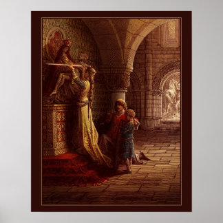 Poster Las Cruzadas de Gustave Dore une couleur 7