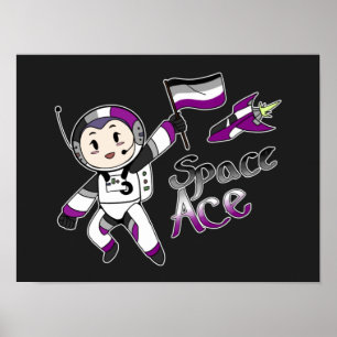 Poster L'as dans l'espace (Fierté sexuelle)