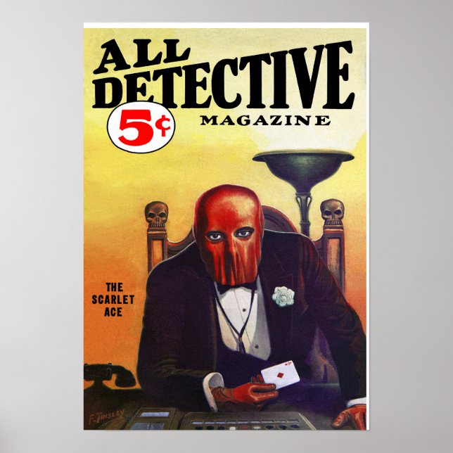 Poster L'as écarlate (Devant)