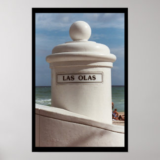 Poster Las Olas