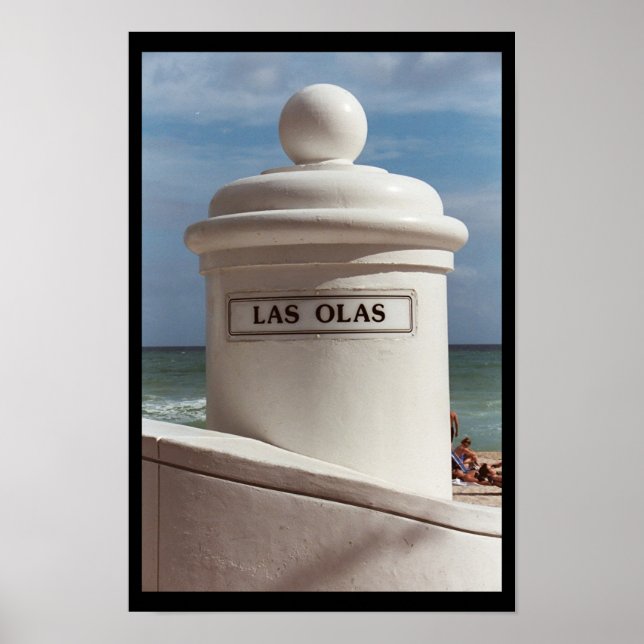 Poster Las Olas (Devant)