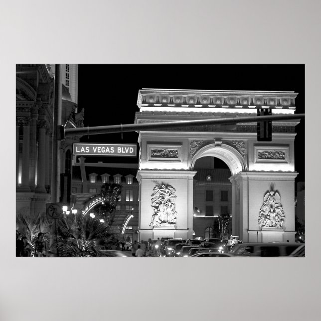 Poster Las Vegas Blvd. (Devant)