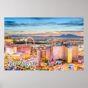 Poster Las Vegas, Nevada, États-Unis