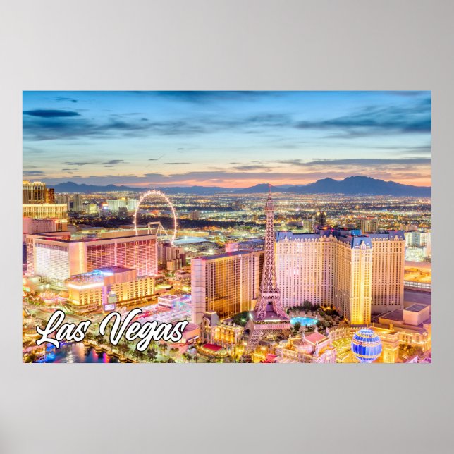 Poster Las Vegas, Nevada, États-Unis (Devant)