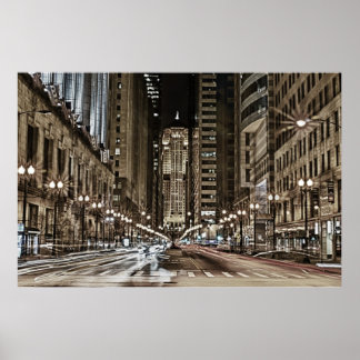 Poster LaSalle St I