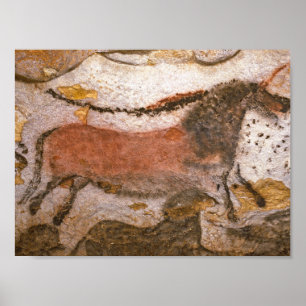 Poster Lascaux Cave painting