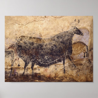 Poster Lascaux Peinture de la grotte