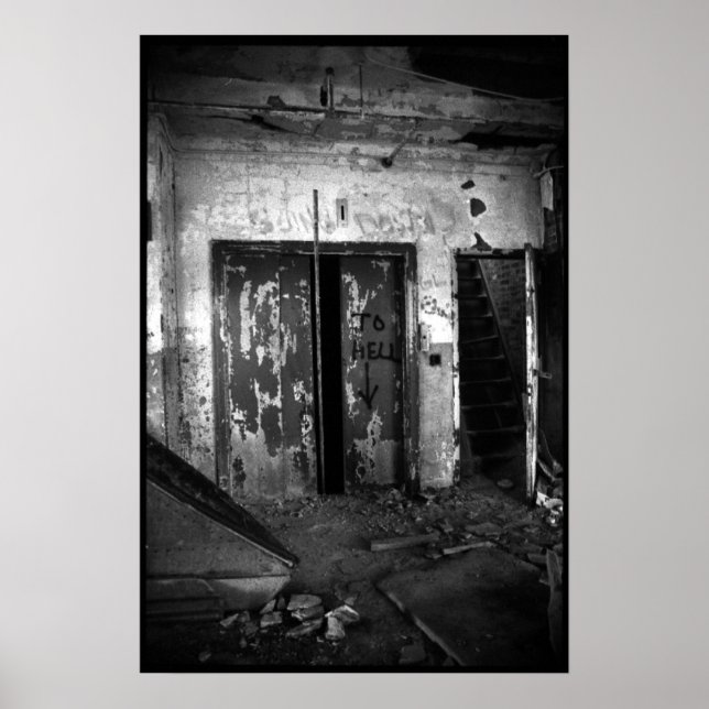 Poster L'ascenseur en enfer (Devant)