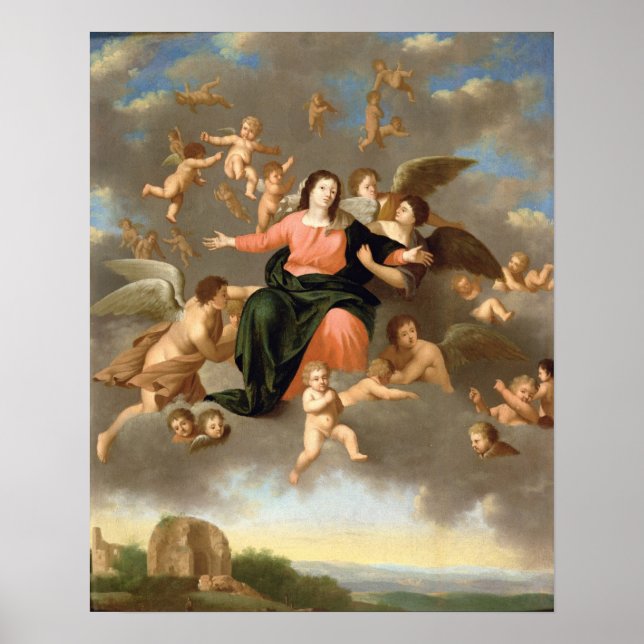 Poster L'Ascension de la Vierge (Devant)