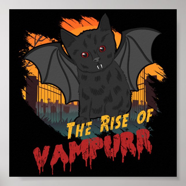 Poster L'ascension de Vampurr - Parody Cat Kitty Hallowee (Devant)