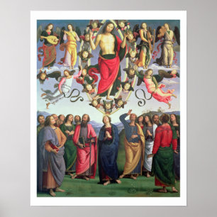 Poster L'ascension du Christ, 1495-98 (huile sur le