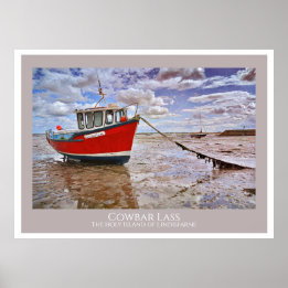 Poster Lasse Cowbar, Lindisfarne