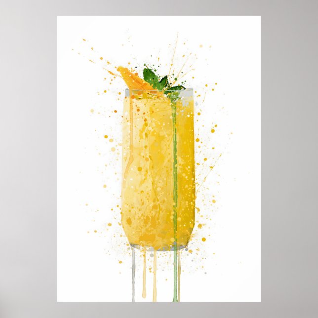 Poster Lassi de mangue (Devant)
