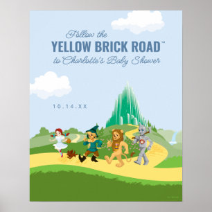 Poster L'Assistant D'Oz™   Baby shower de bienvenue