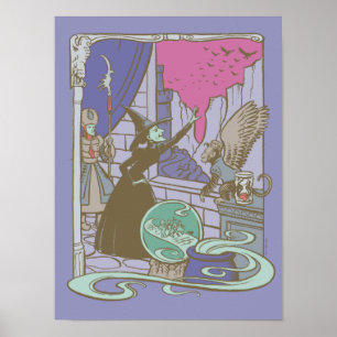 Poster L'Assistant D'Oz™   Storybook Wicked Witch™