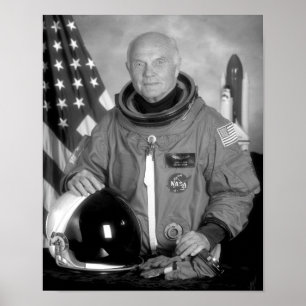 Poster L'astronaute John Glenn