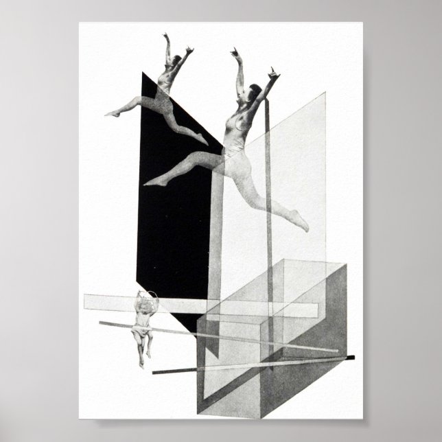 Poster László Moholy-Nagy, Homme mécanique, Art moderne (Devant)