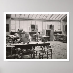 Poster L'atelier du charpentier, des ateliers du Th
