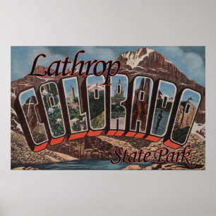 Poster Lathrop State Park, Colorado
