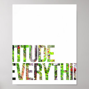 Poster L'attitude est tout