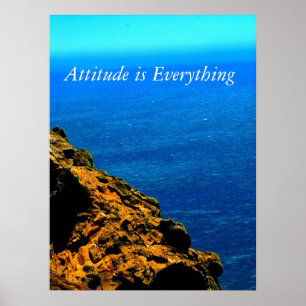 Poster L'attitude est tout l'affiche