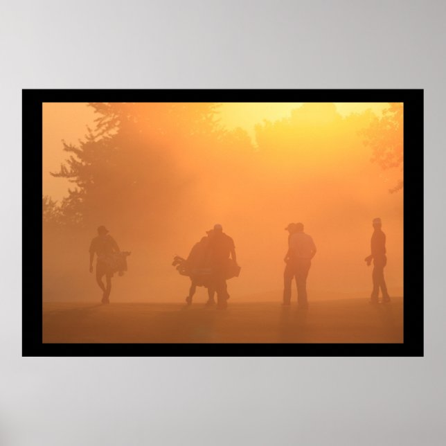 Poster L'aube au PGA Fine Art Print (Devant)