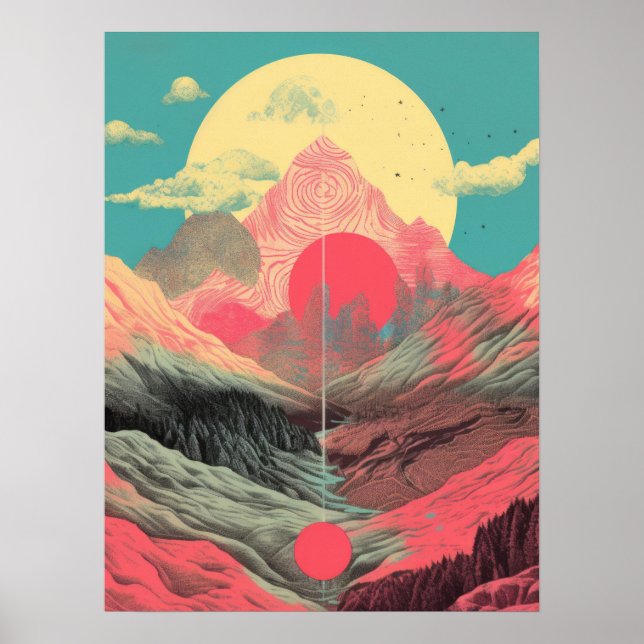 Poster L'aube des montagnes (Devant)