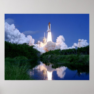 Poster Launch of Space Shuttle