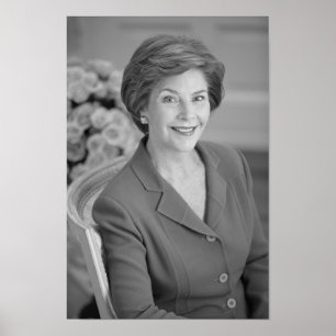 Poster Laura Bush Portrait officiel - 2005