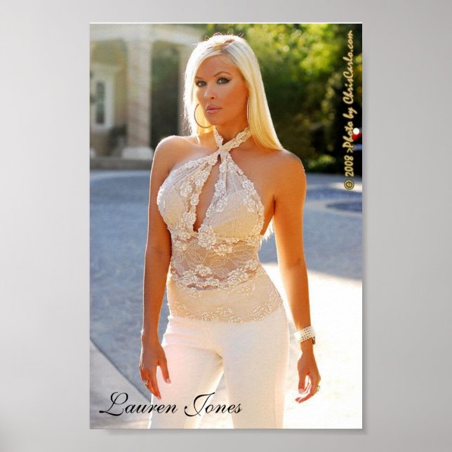Poster Lauren Jones (Devant)