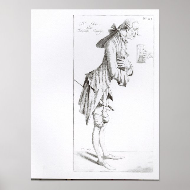 Poster Laurence Sterne (Devant)