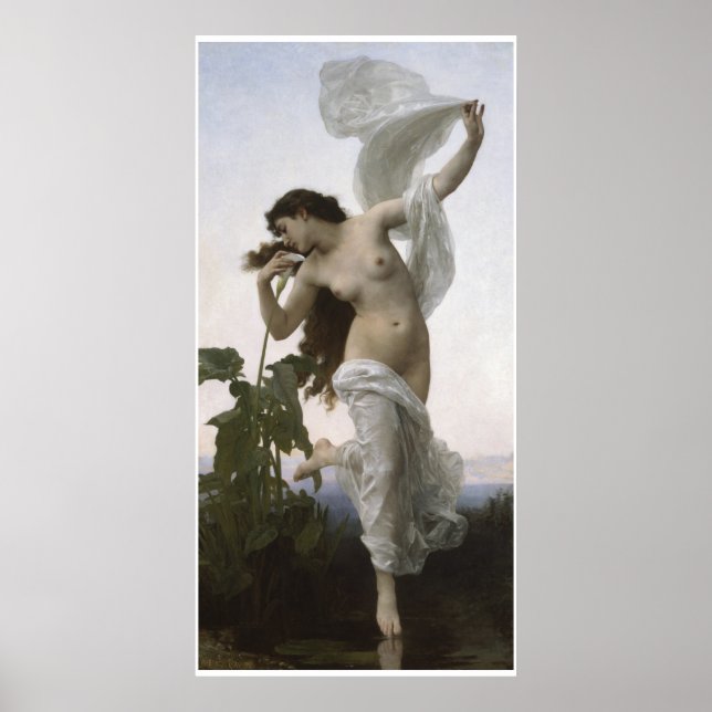 Poster L'Aurore Dawn William-Adolphe Bouguereau (Devant)