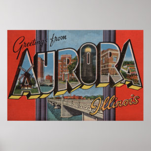 Poster L'aurore, l'Illinois - grandes scènes de lettre