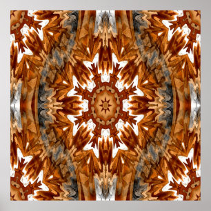 Poster L'automne amérindien....