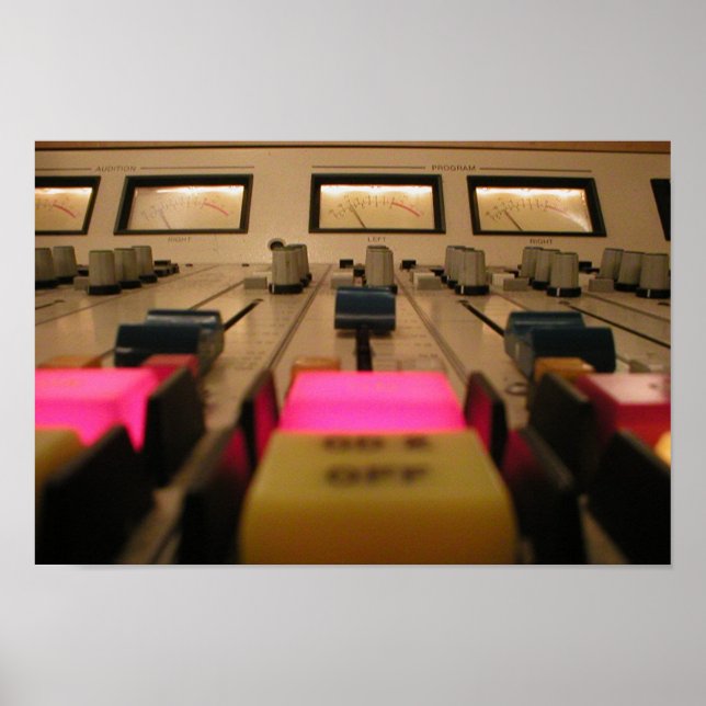 Poster L'autre côté de la radio (Devant)