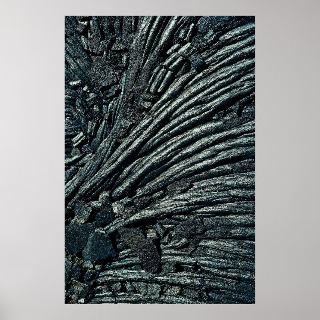 Poster Lava, Parc national des volcans d'Hawaii, États-Un (Devant)