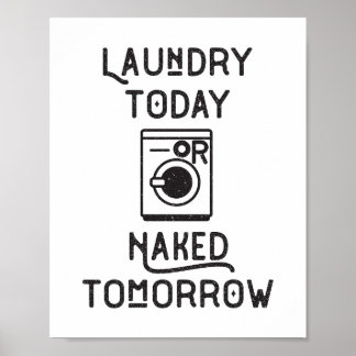 Poster Lave-linge aujourd'hui