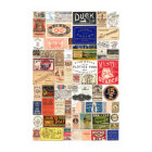 Lave-linge vintage lave-linge Étiquettes