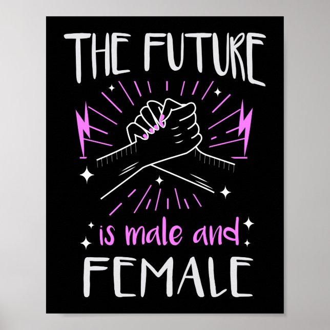 Poster L'Avenir Est L'Autonomisation Des Hommes Et Des Fe (Devant)