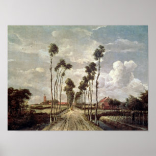 Poster L'avenue de Middelharnis, 1689