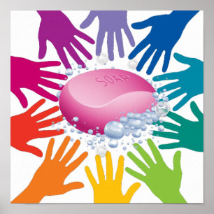 POSTER LAVER LES MAINS
