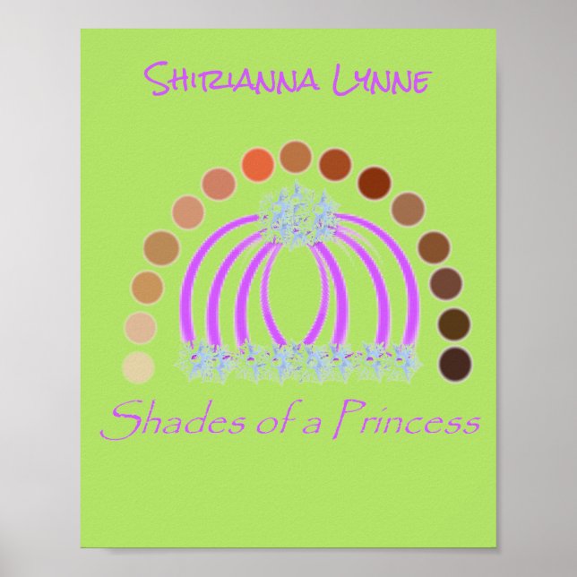 Poster LavishlySur Les Ombres D'Une Princesse Maquiller A (Devant)