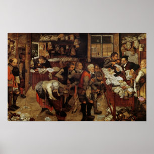 Poster L'avocat de village, 1621