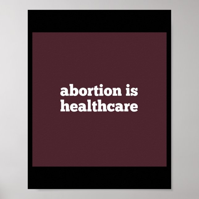 Poster l'avortement est la santé roe v wade reproduction  (Devant)