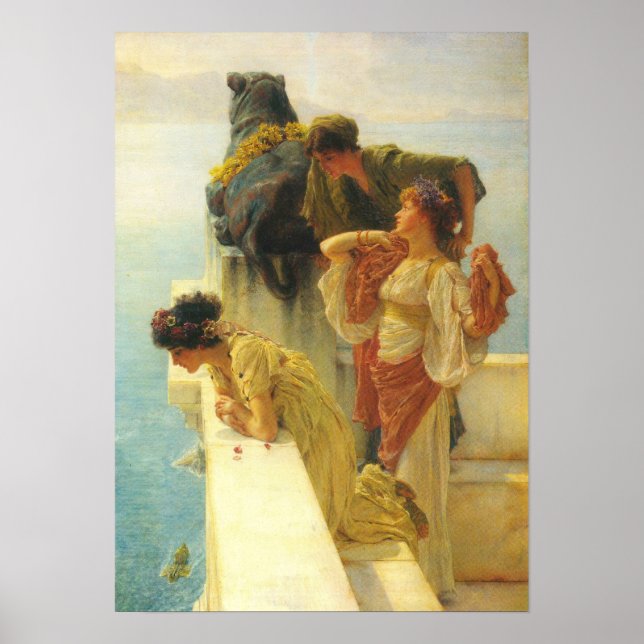 Poster Lawrence Alma-Tadema - Bon point de vue (Devant)