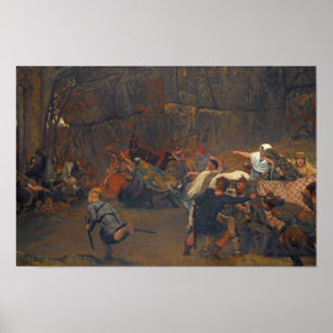 Poster Lawrence Alma-Tadema - Gunthram Bose et sa famille