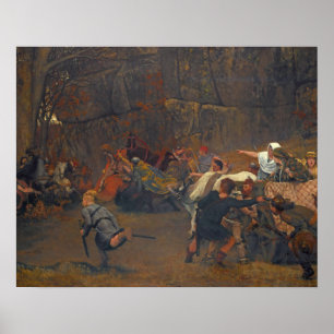 Poster Lawrence Alma-Tadema - Gunthram Bose Et Ses