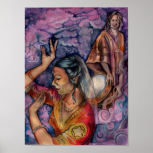 Poster Layla et Madman par Portia St Luke