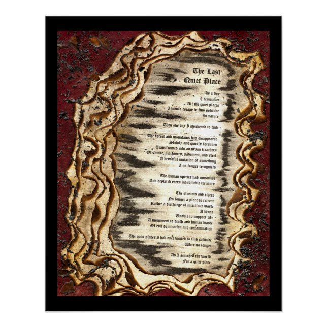 Poster L'Dernier Endroit Calme (Devant)