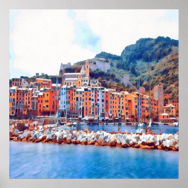 Poster ldp PORTO VENERE - (Devant)